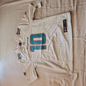 Men's Nike Tyreek Hill White Miami Dolphins Game Jersey Size Medium